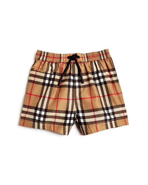 burberry swim trunks toddler|burberry boys checkered swim trunks.